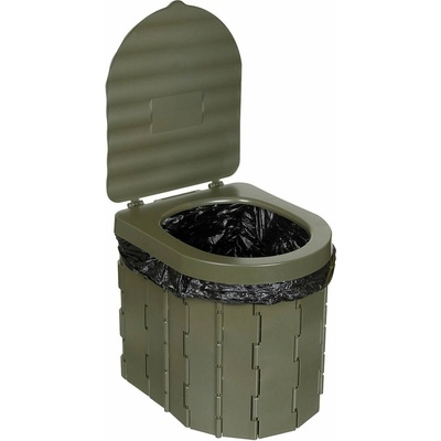 FOX OUTDOOR® Toaleta CAMPING skládací přenosná khaki