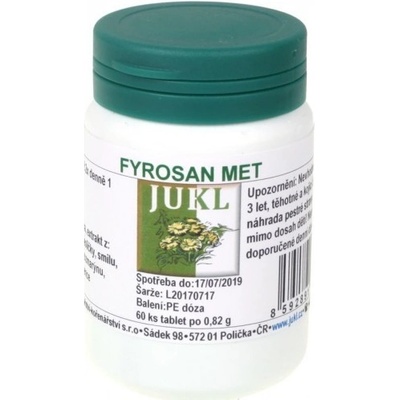 Jukl Fyrosan Met 60 tabliet