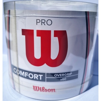 Wilson Pro overgrip 60 ks bílá – Hledejceny.cz