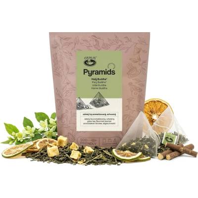 Oxalis Malý Buddha Pyramids BONThé prémiový zelený čaj 45 g