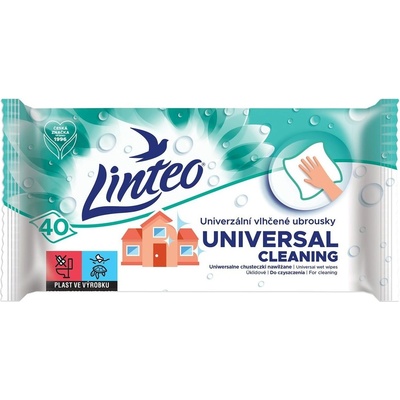Linteo Satin univerzální vlhčené ubrousky 40 ks – Hledejceny.cz