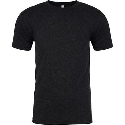 Next Level Apparel pánské triko NX6010 Vintage Black tri-Blend