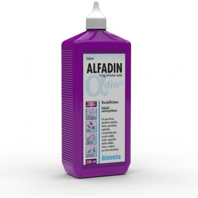 BIOVETA Alfadin 10 mg ml kožní roztok 1000 ml