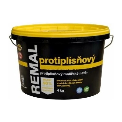 Remal Protiplesňový maliarsky náter 4 kg biela