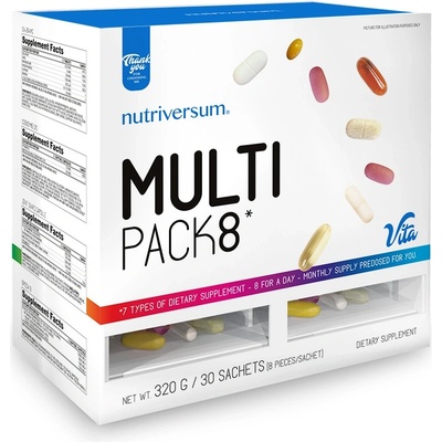 Nutriversum VITA Multi Pack 8 30 vrecúšok