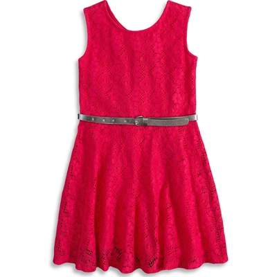 Dívčí krajkové šaty LEMON BERET RASPBERRY