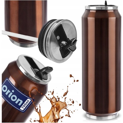Orion Termohrnek 700 ml hnědý lesk