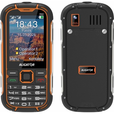 ALIGATOR R60 eXtremo černo-oranžová – Hledejceny.cz