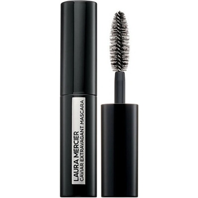 Laura Mercier Objemová a predlžujúca riasenka Caviar Extravagant Mini Mascara Black 4,5 ml