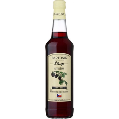 Bartonik Sirup ostružina 60% 0,5 l