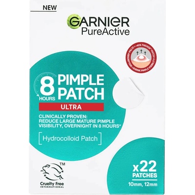 Garnier Pure Active 8H Ultra náplasti na akné 22 náplastí