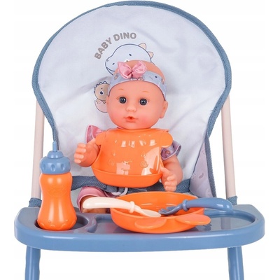 RKToys Sada panenka s kočárkem, postýlkou a doplňky