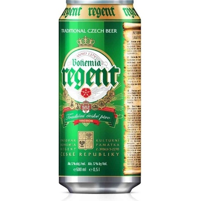 Regent Premium ležák 12° 5% 0,5 l (plech)