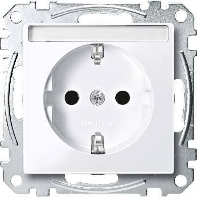 Merten zásuvka System M biela MEG2302-0325
