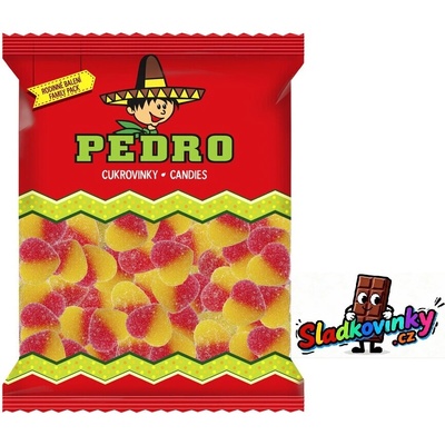 PEDRO ŽELÉ BONBONY KYSELÉ SRDÍČKA BROSKEV 1 kg