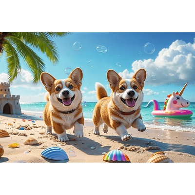 Trefl Corgi 100 dílků