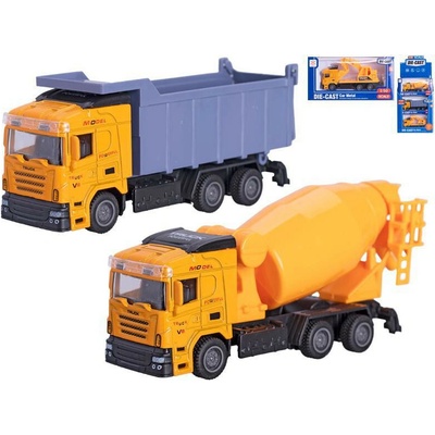Mikro Trading Vozidlo stavebné 13 cm kov spätný chod 1:50