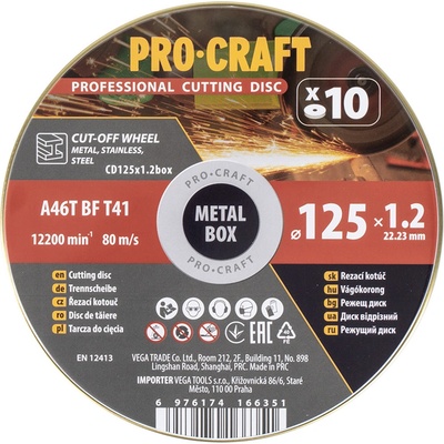 Procraft CD125x1.2b – Hledejceny.cz