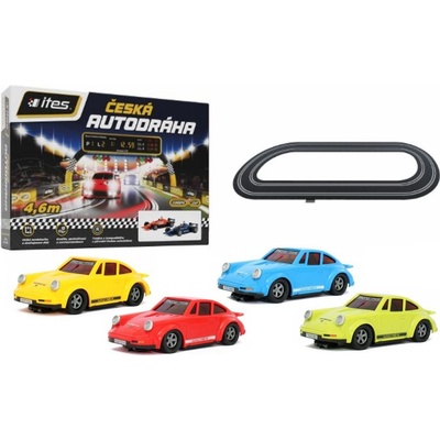 Ites Základní set autodráha auta Porsche 911 cestovní