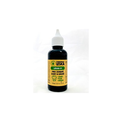 Láska 01 Pre zdravé zuby a ďasná psov 50 ml