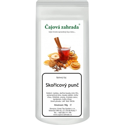 Čajová zahrada Skořicový punč skořicový čaj rooibos čaj 1 kg
