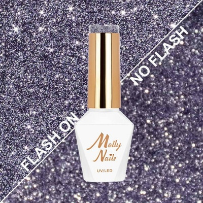 Molly Nails gél lak Flashing Lights Instant Crush HEMA/Di-HEMA Free 8 g Nr 568