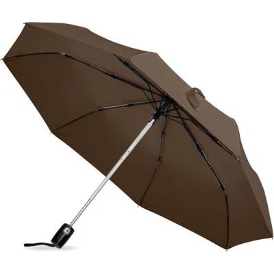 Plnoautomatický skladací dáždnik GENTLEMEN hnedá P931.597