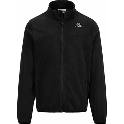 Kappa LOGO SAURION SLIM mikina černá