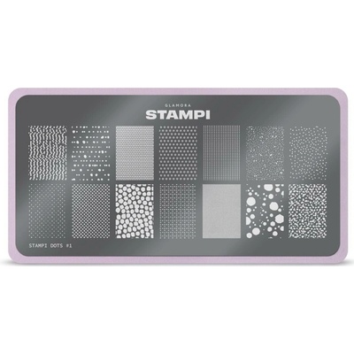 Glamora Stampi kovová destička DOTS 1