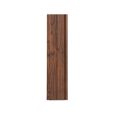 Covernit Plechová plotovka Spazio rovná 80 cm 80 x 115 x 09 cm ořech