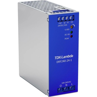 Sieťový zdroj na DIN lištu TDK-Lambda DRF-240-24-1 24 V / DC 240 W 1 x