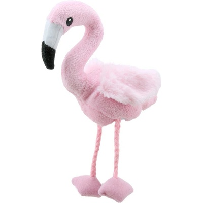 The Puppet Company Ltd. The Puppet Company – prstový maňásek – Plameňák (Finger Puppets 15 cm – Flamingo)