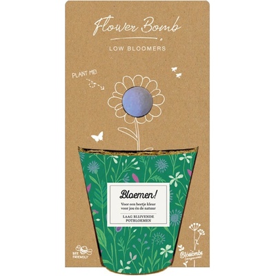 Pestovateľský set - Grow kit - nízko rastúca kvetinová zmes - Blossombs - 1 ks