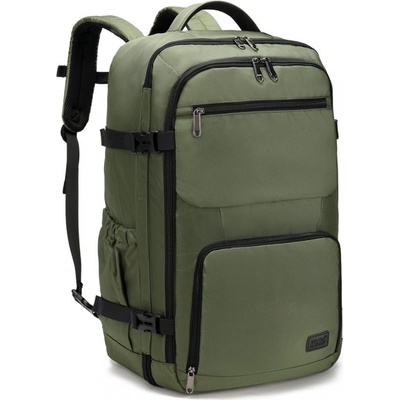 Konofactory Zelený objemný cestovní do letadla Explorer 39 l