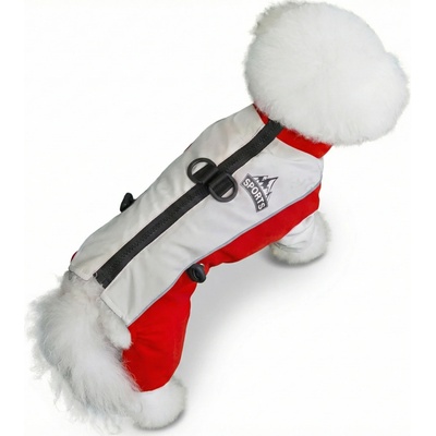 Winter Dog Overalls Reflexní Zimní Bunda 2v1 Kombinéza pro psa Sports