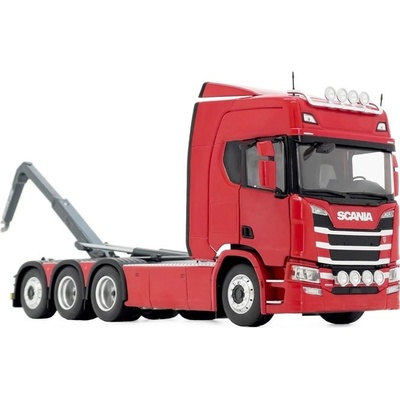MarGe Models Scania R500 s hákovým nosičom červená 1:32