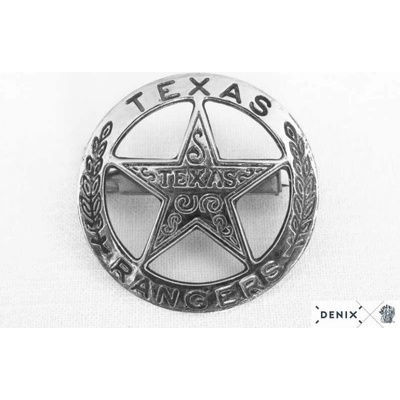 Odznak Texas Ranger - strieborný