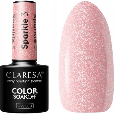 Claresa Gél lak Sparkle 3 5 g