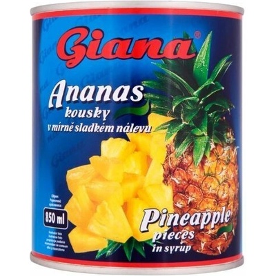 Giana ananas kousky, 850ml