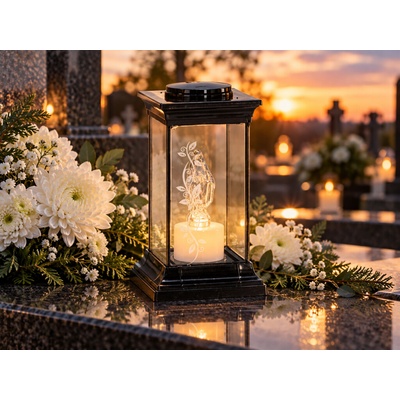 LED LAMPION 14 x 14 x 28 CM S MARII *9299