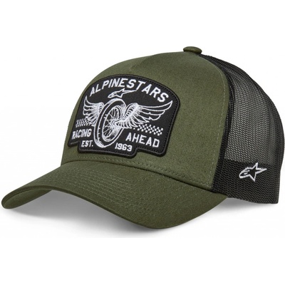 ALPINESTARS HERITAGE PATCHER ZELENÁ/ČERNÁ