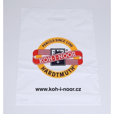 Taška igelitová velká bílá Koh-i-noor