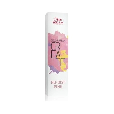 Wella Professionals Color Fresh Create Nu-dist Pink Profesionální tónování vlasů Unisex Hnědá 60 ml