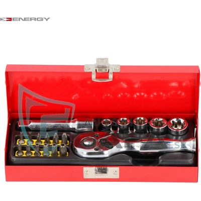 Energy Torx NE00338 s račňou 20 prvkov