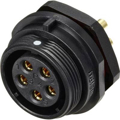 Weipu SP2112 / S 5 priemyselný kruhový konektor, 1 ks