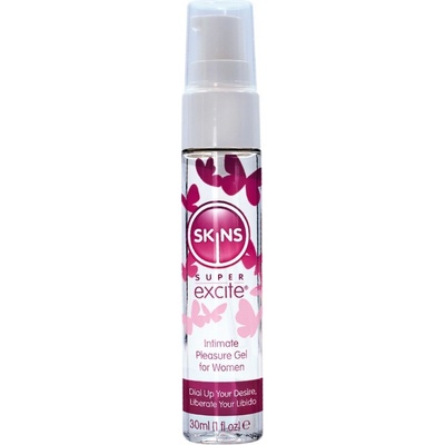 Skins Super Excite Clitoral Stimulačný gél pre ženy 30 ml