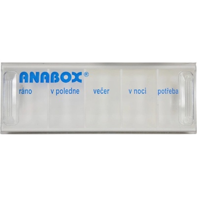 Anabox Dávkovač na léky 7 Bílá