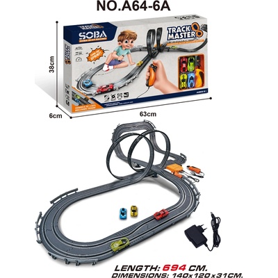 RKToys Autodráha Track Master 694 cm