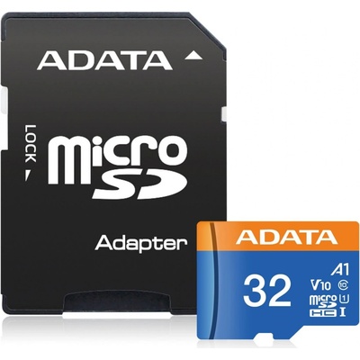 ADATA microSDHC 32 GB UHS-I U1 AUSDH32GUICL10A1-RA1 – Hledejceny.cz