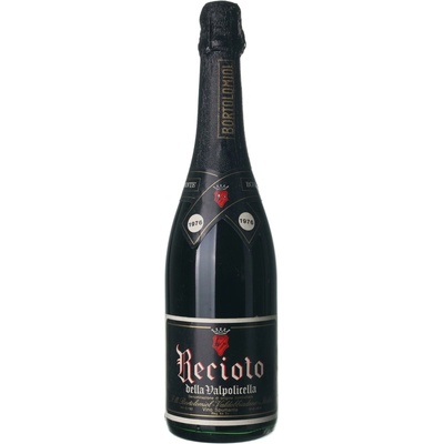 Bortolomiol Recioto della Valpolicella sladké červené 1976 0,75 l (holá láhev)
